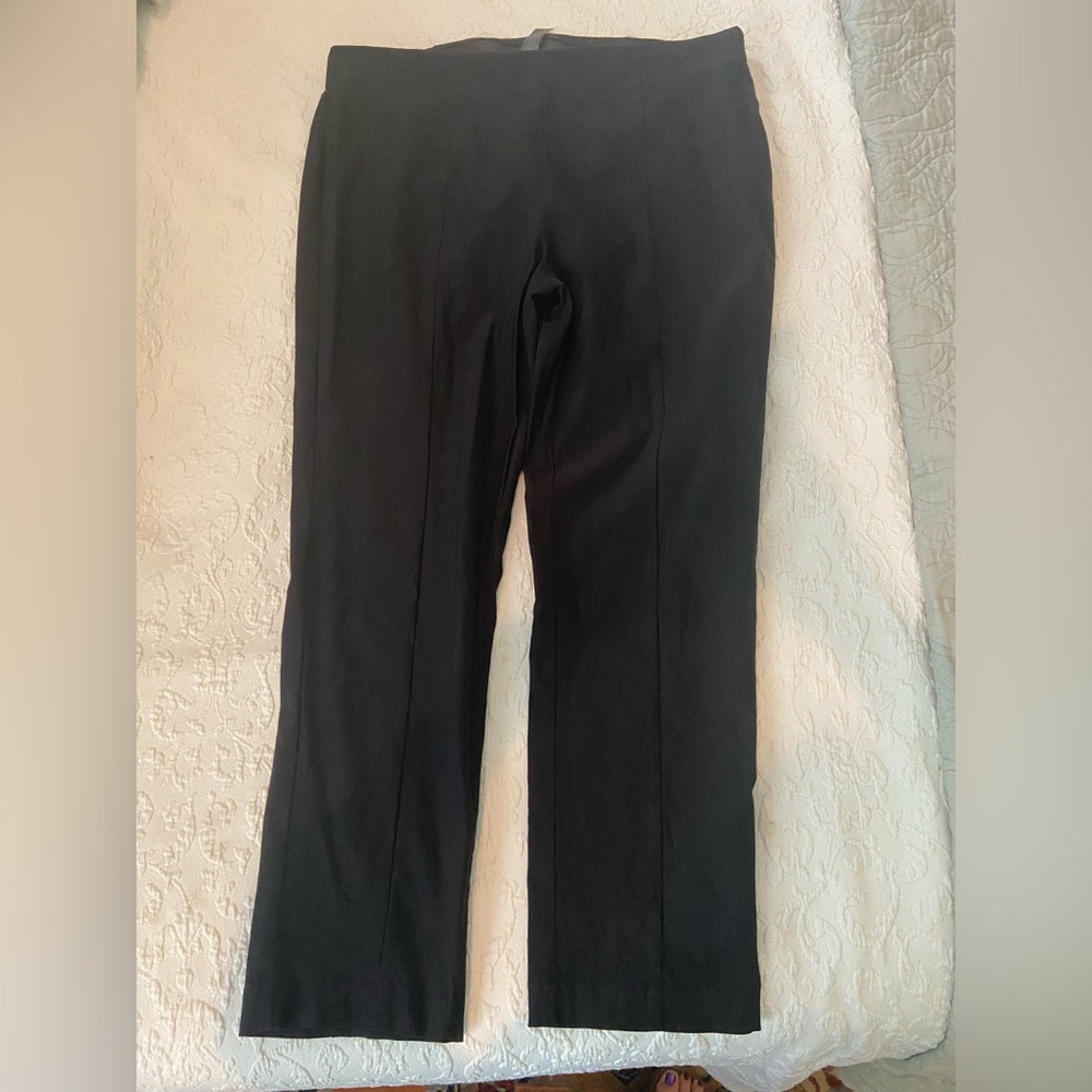 Chico's Brigette So Slimming Black Ankle Pants size 3